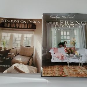 Set of 2 decorating books